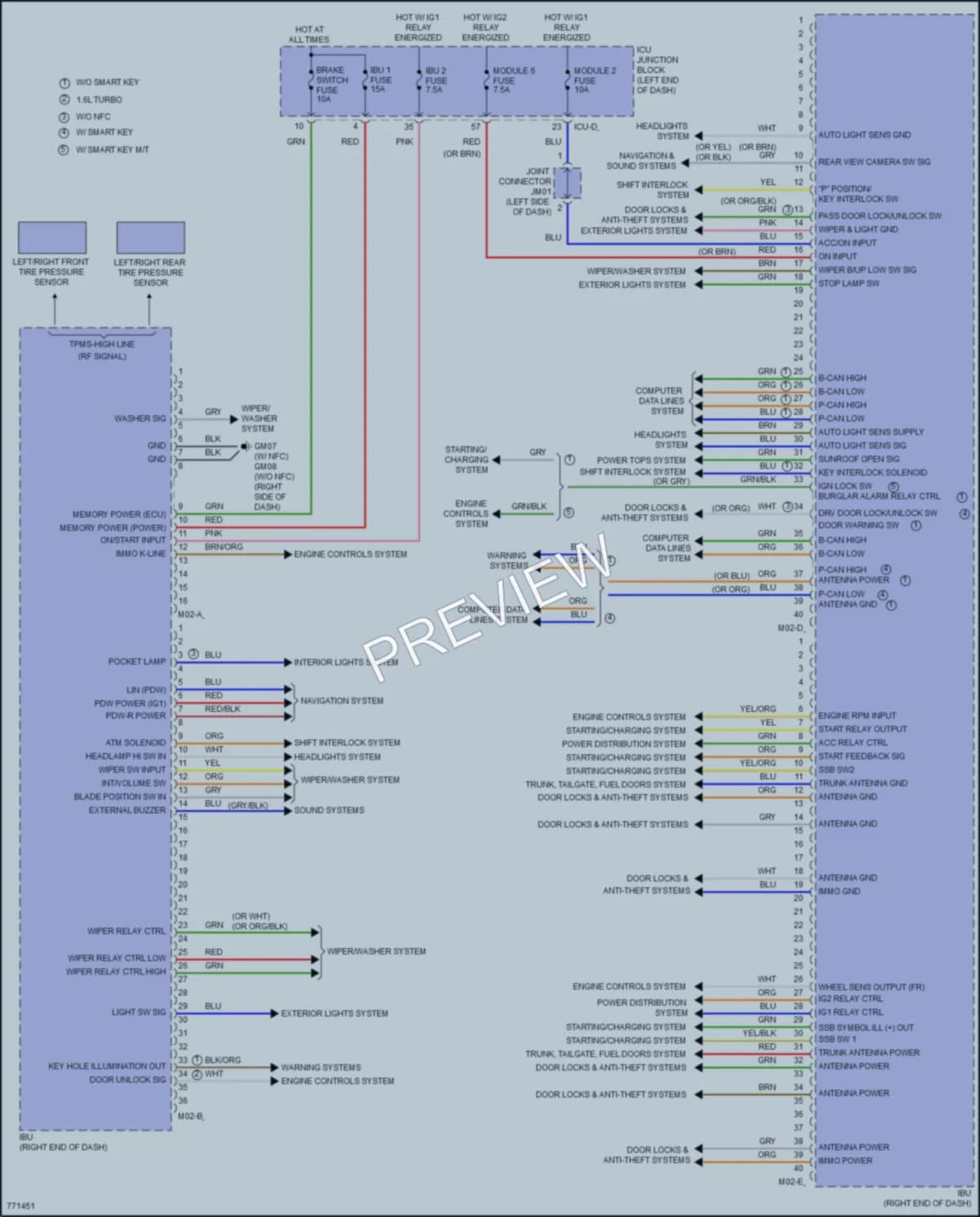 2022 Hyundai ElantraHybrid Body Control Modules wiring diagram preview