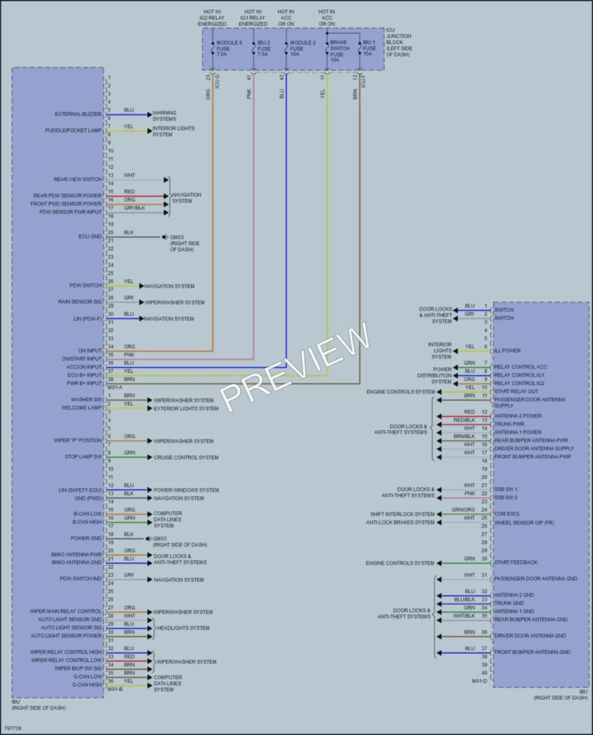 2022 Hyundai Ioniq5 Body Control Modules wiring diagram preview