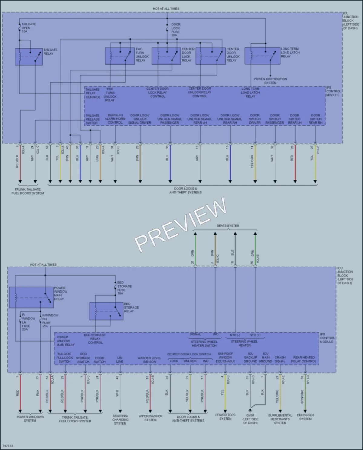 2022 Hyundai SantaCruz Body Control Modules wiring diagram preview