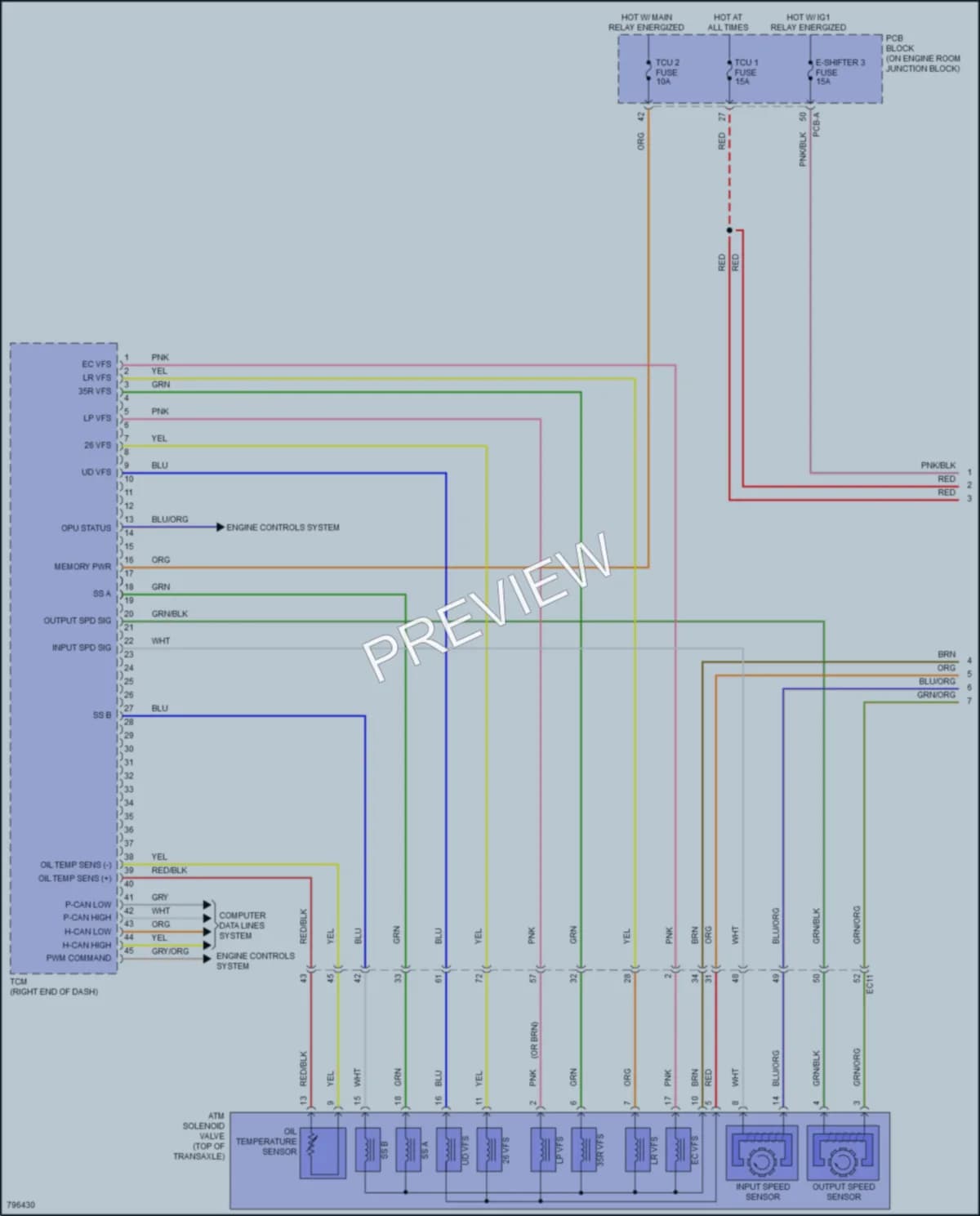 2022 Hyundai SantaFePlugIn Transmission wiring diagram preview