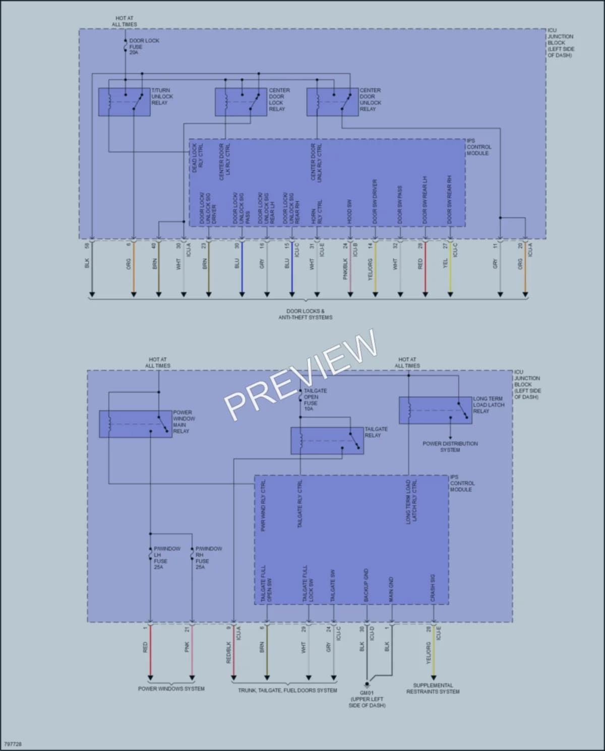 2022 Hyundai TucsonPlugIn Body Control Modules wiring diagram preview