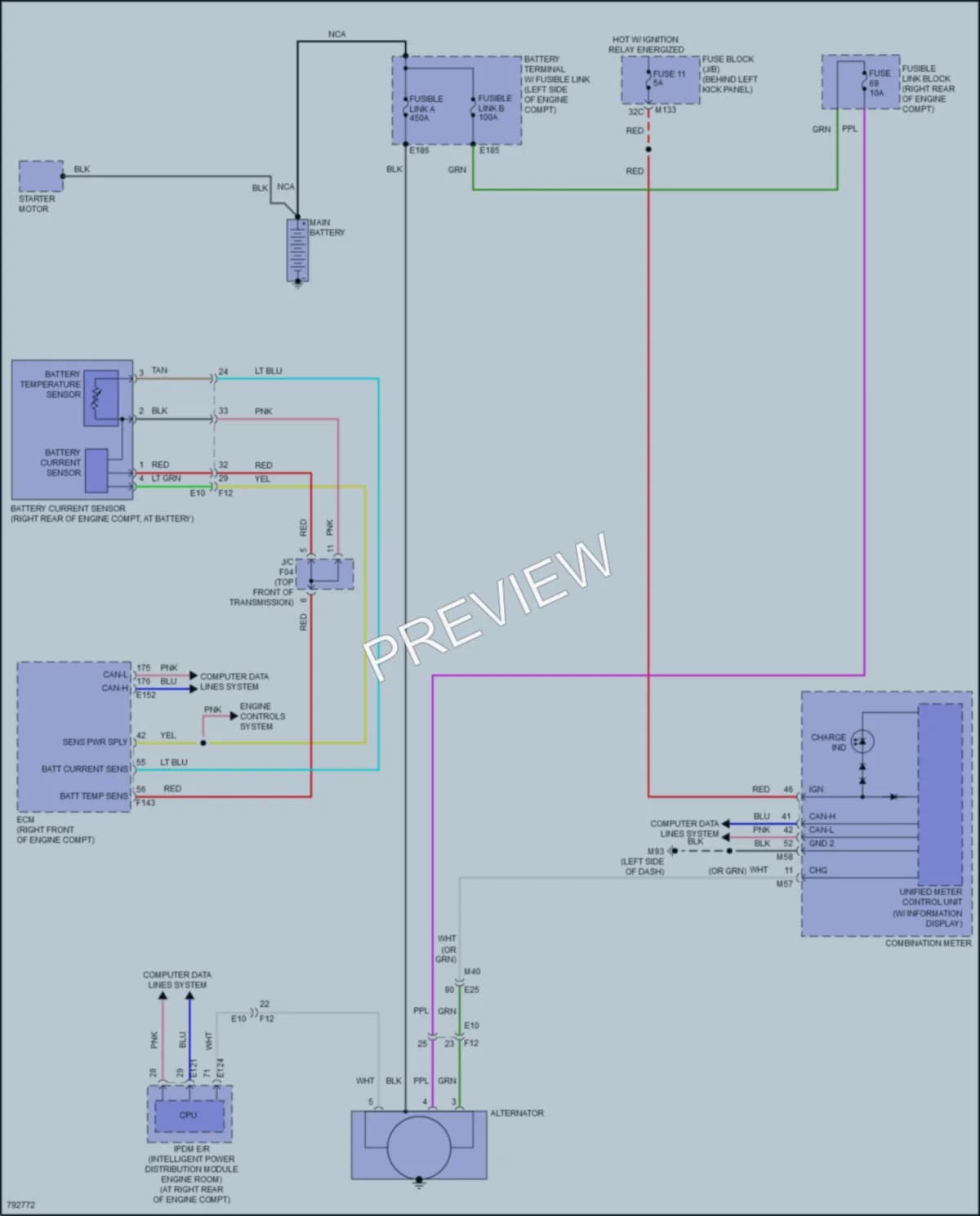 2022 Infiniti Q60 Starting Charging wiring diagram preview