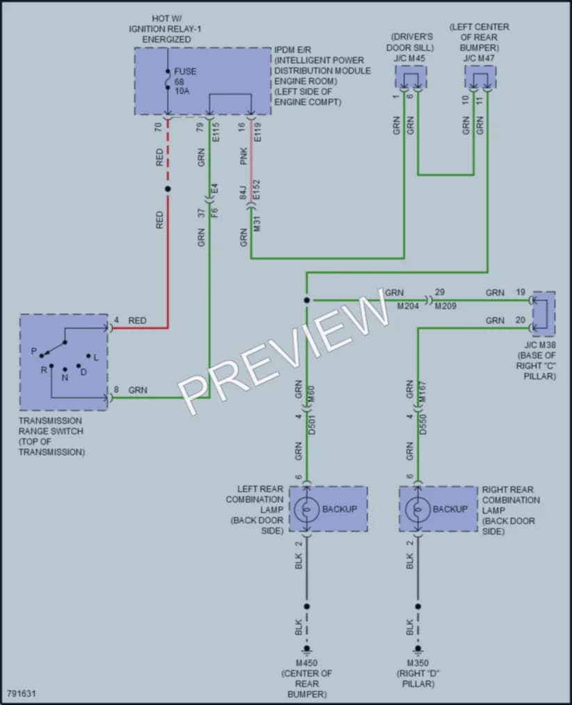 2022 Infiniti QX50 Exterior Lights wiring diagram preview