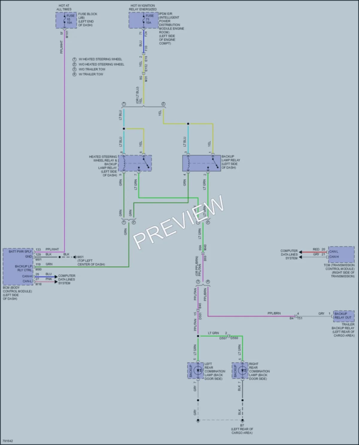 2022 Infiniti QX60 Exterior Lights wiring diagram preview