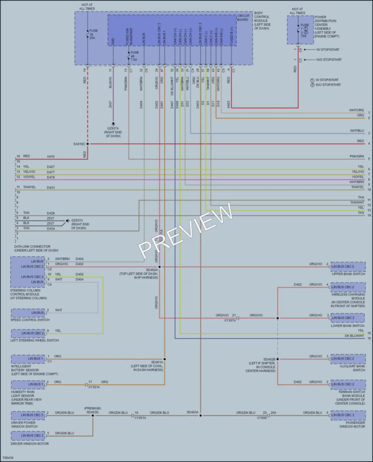 2022 Jeep Compass Computer Data Lines wiring diagram preview