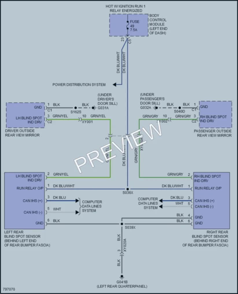 2022 Jeep Renegade Navigation wiring diagram preview
