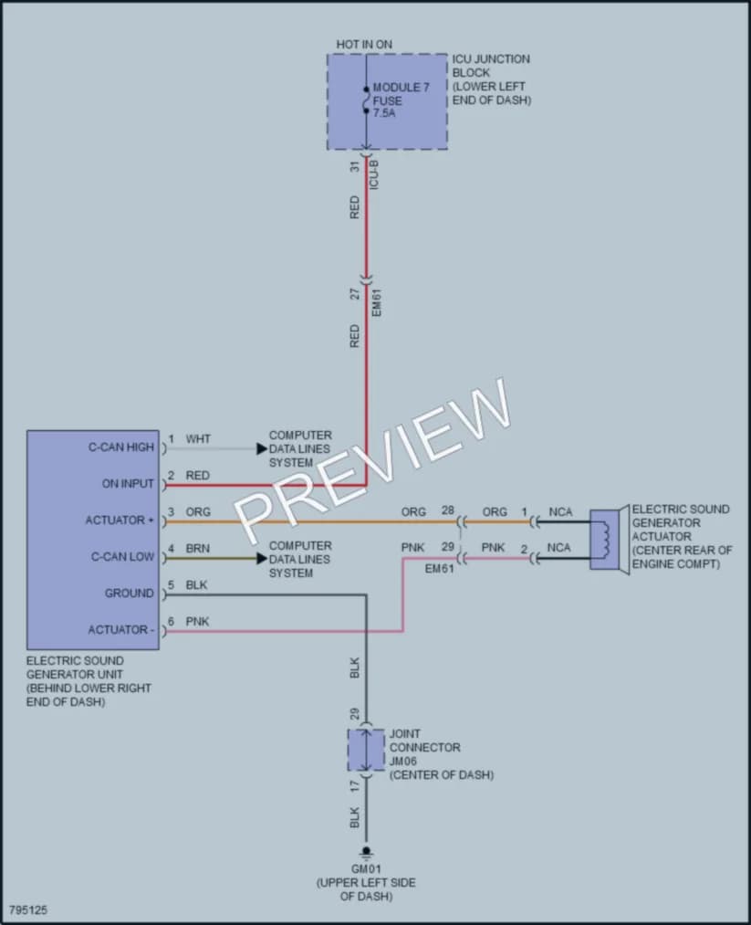 2022 Kia Forte Active Bodyworks wiring diagram preview