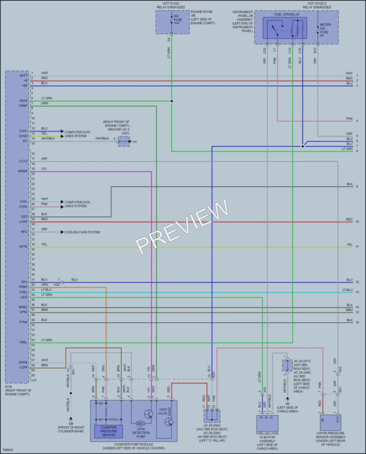 2022 Lexus RX450hL Engine Performance wiring diagram preview