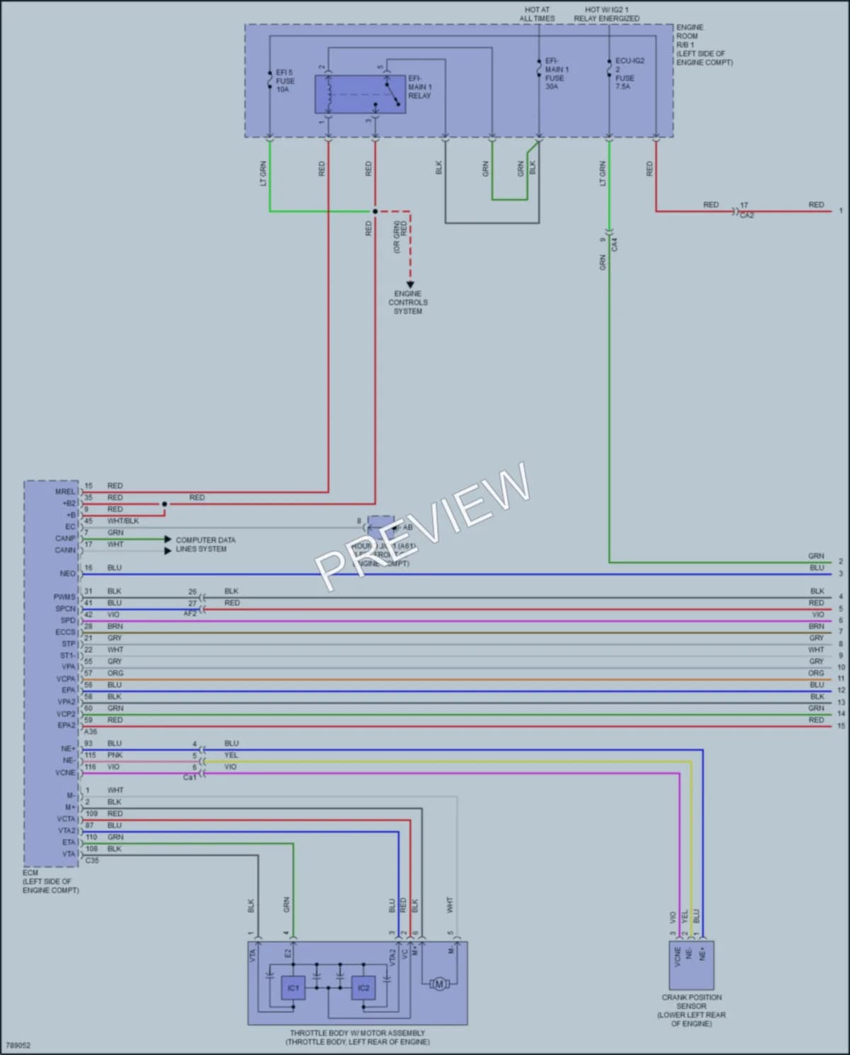 2022 Lexus UX200 Transmission wiring diagram preview