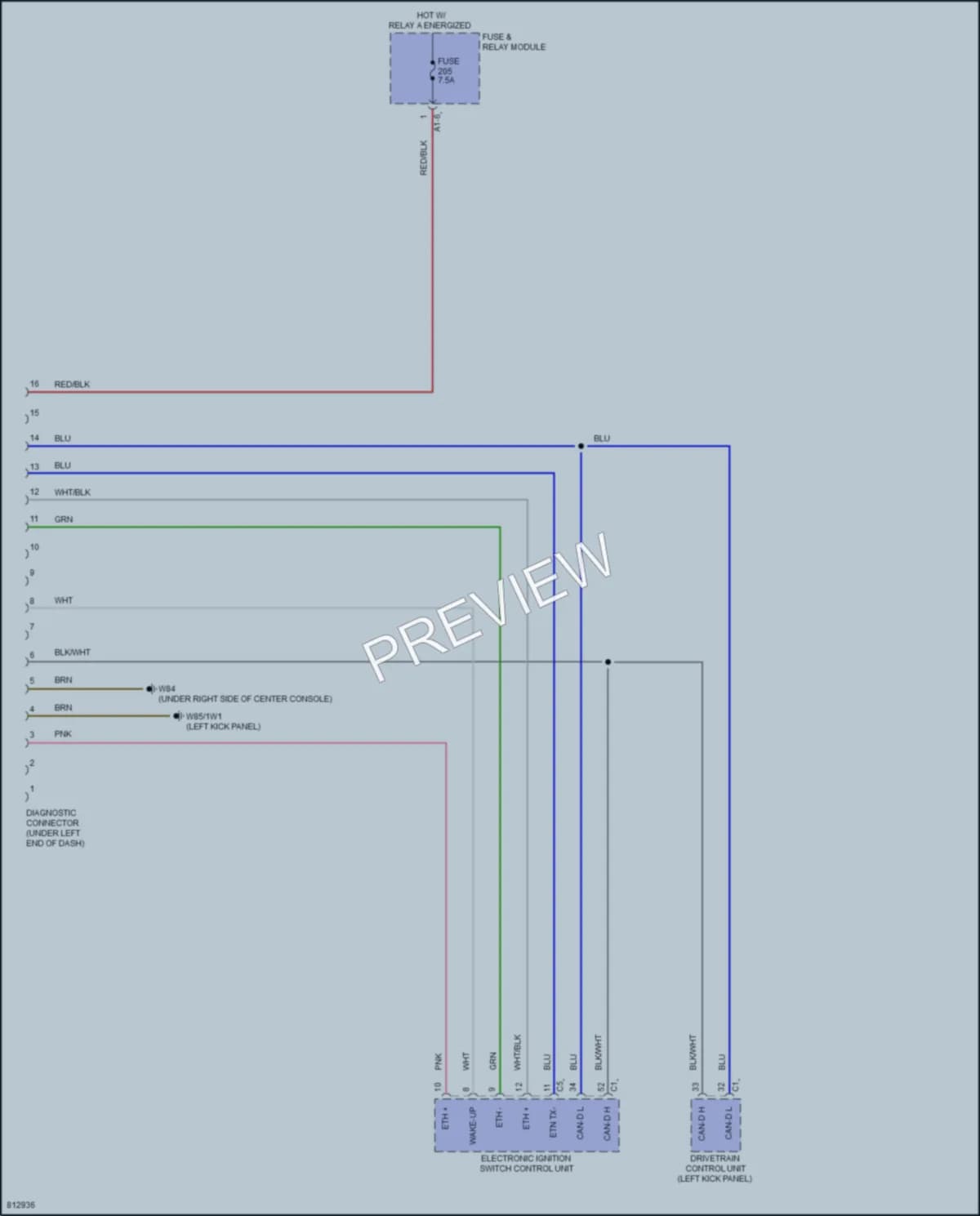 2022 MercedesBenz C300 Computer Data Lines wiring diagram preview