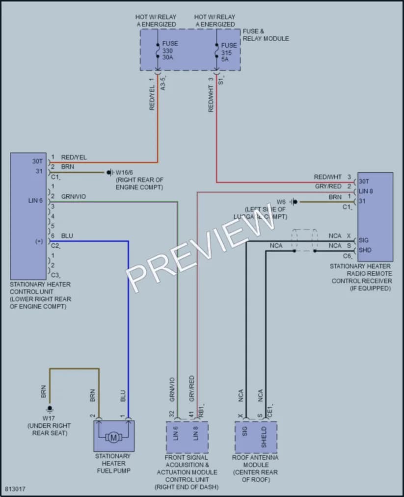 2022 MercedesBenz C300 Engine Accessories wiring diagram preview