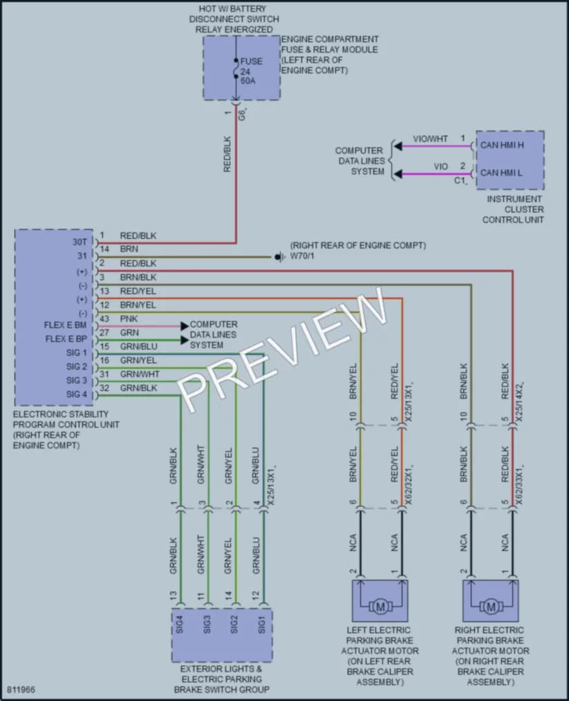2022 MercedesBenz GLA250 Shift Interlock wiring diagram preview