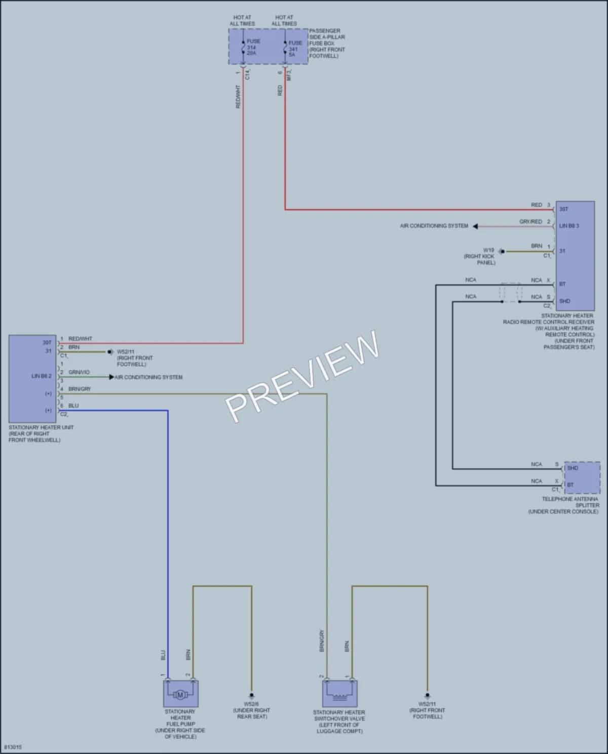 2022 MercedesBenz GLS450 Engine Accessories wiring diagram preview
