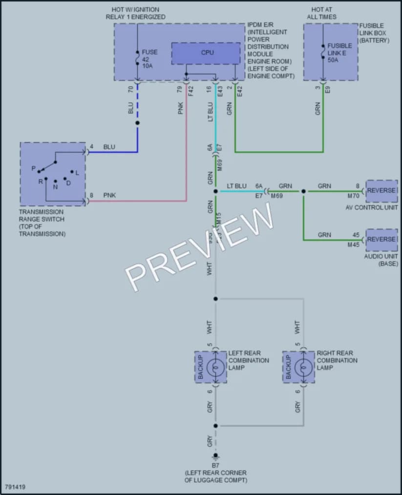 2022 Nissan Kicks Exterior Lights wiring diagram preview