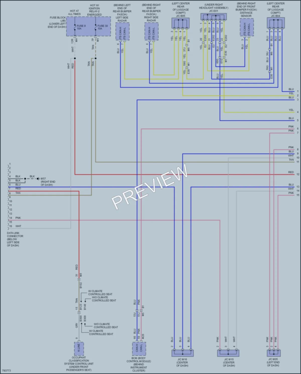 2022 Nissan Maxima Computer Data Lines wiring diagram preview