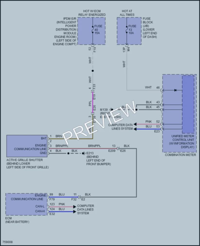 2022 Nissan Murano Active Bodyworks wiring diagram preview