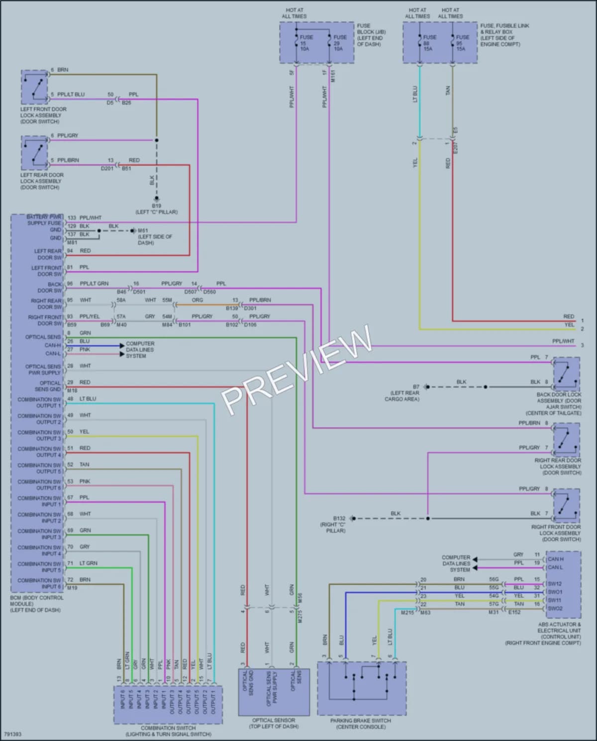 2022 Nissan Pathfinder Headlights wiring diagram preview