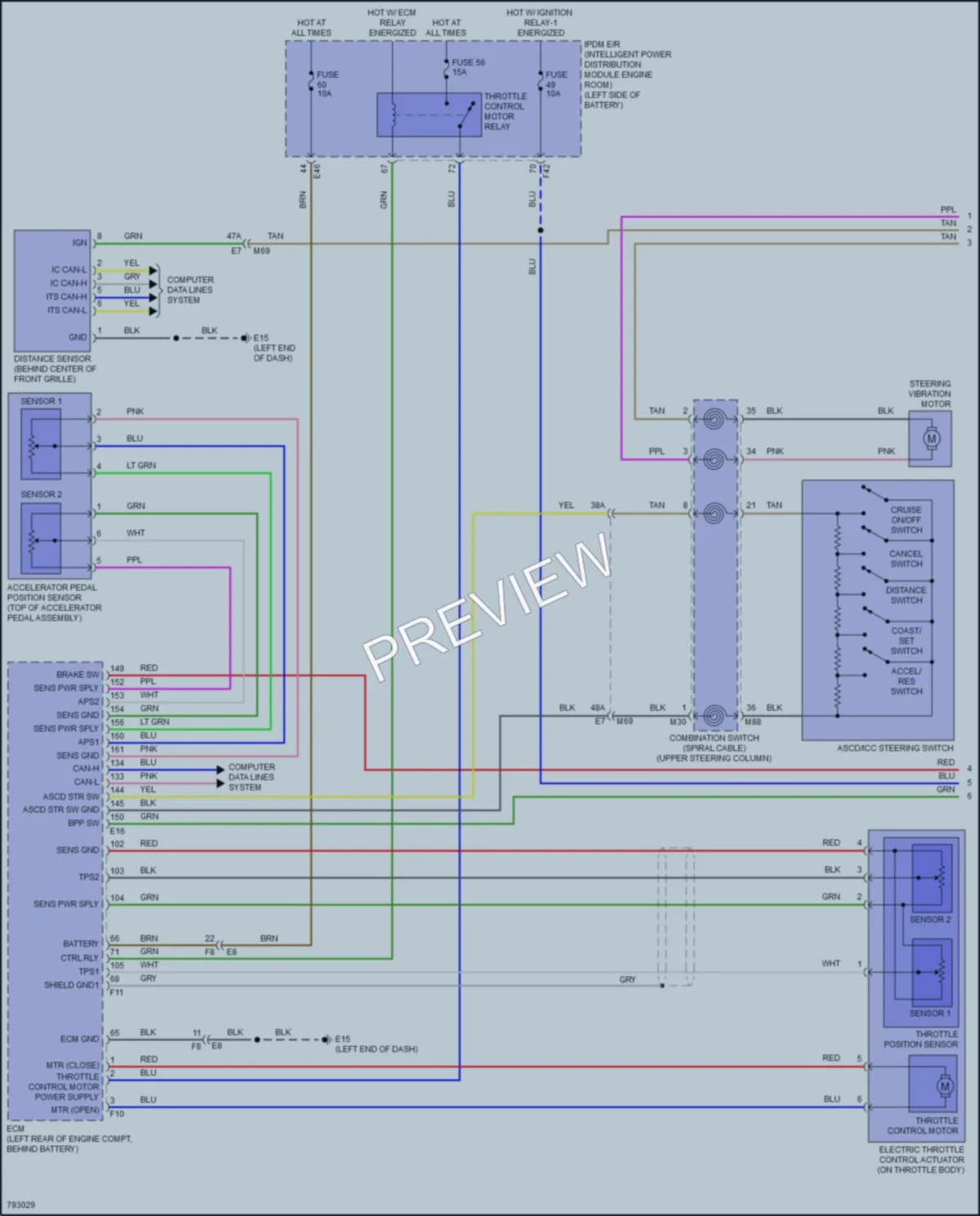 2022 Nissan Versa Cruise Control wiring diagram preview
