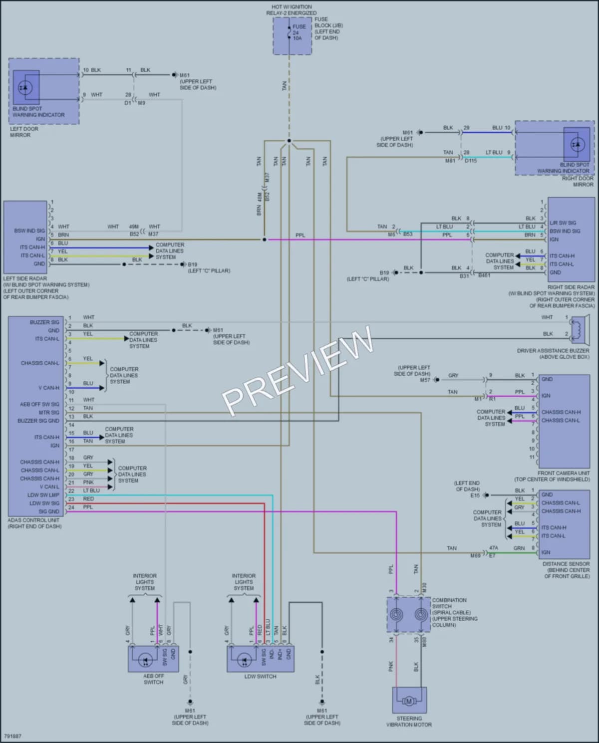 2022 Nissan Versa Navigation wiring diagram preview