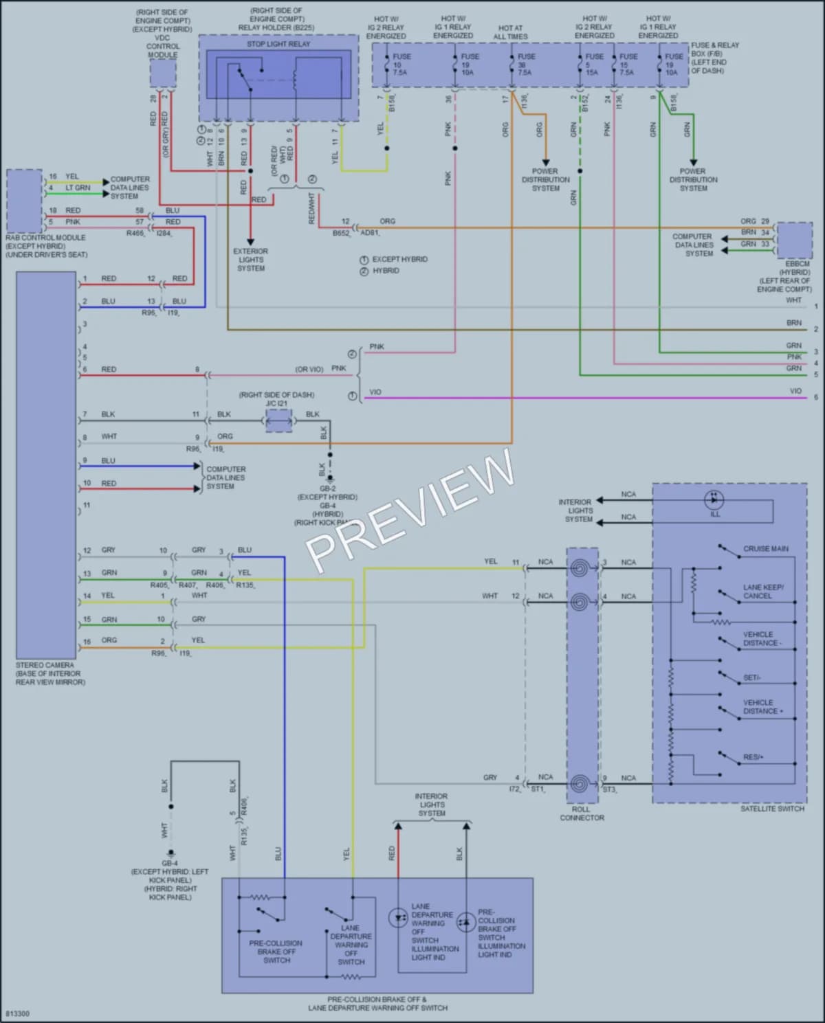 2022 Subaru Crosstrek Navigation wiring diagram preview