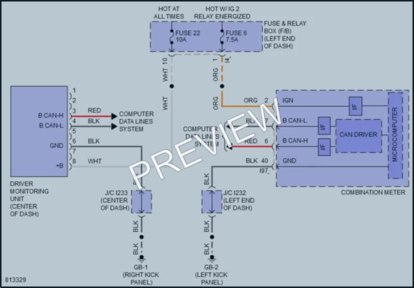 2022 Subaru Legacy Navigation wiring diagram preview