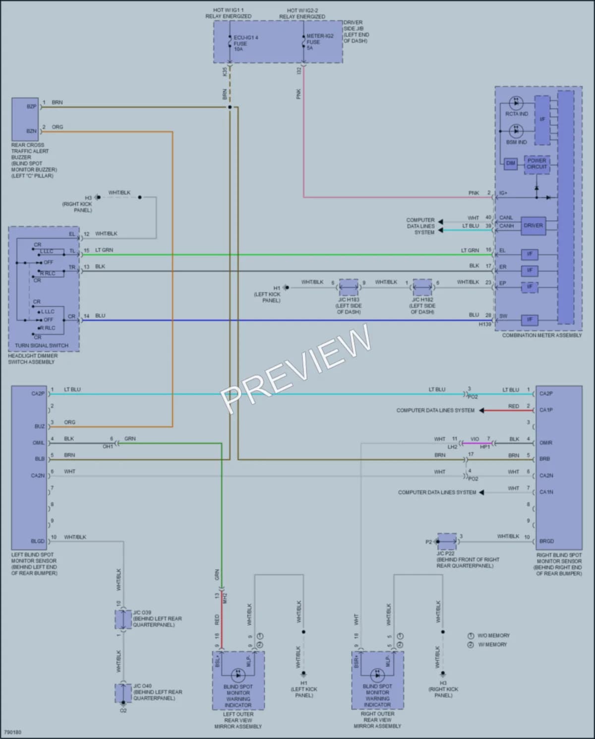 2022 Toyota Sequoia Navigation wiring diagram preview