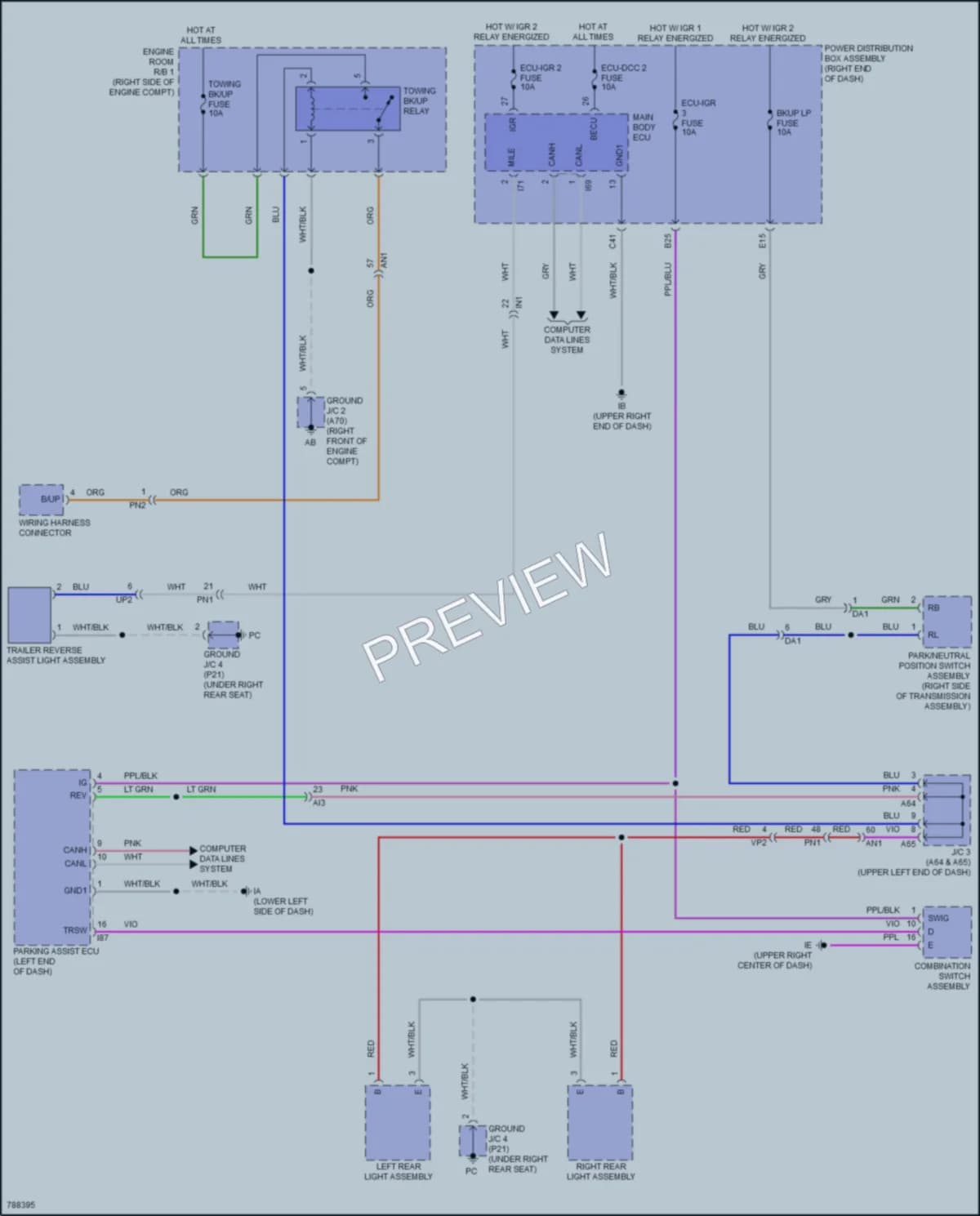 2022 Toyota TundraHybrid Exterior Lights wiring diagram preview