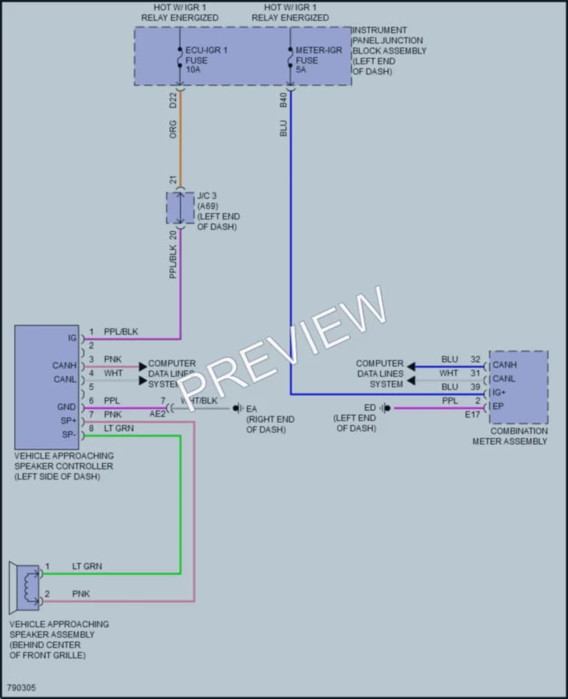 2022 Toyota VenzaHybrid Active Bodyworks wiring diagram preview