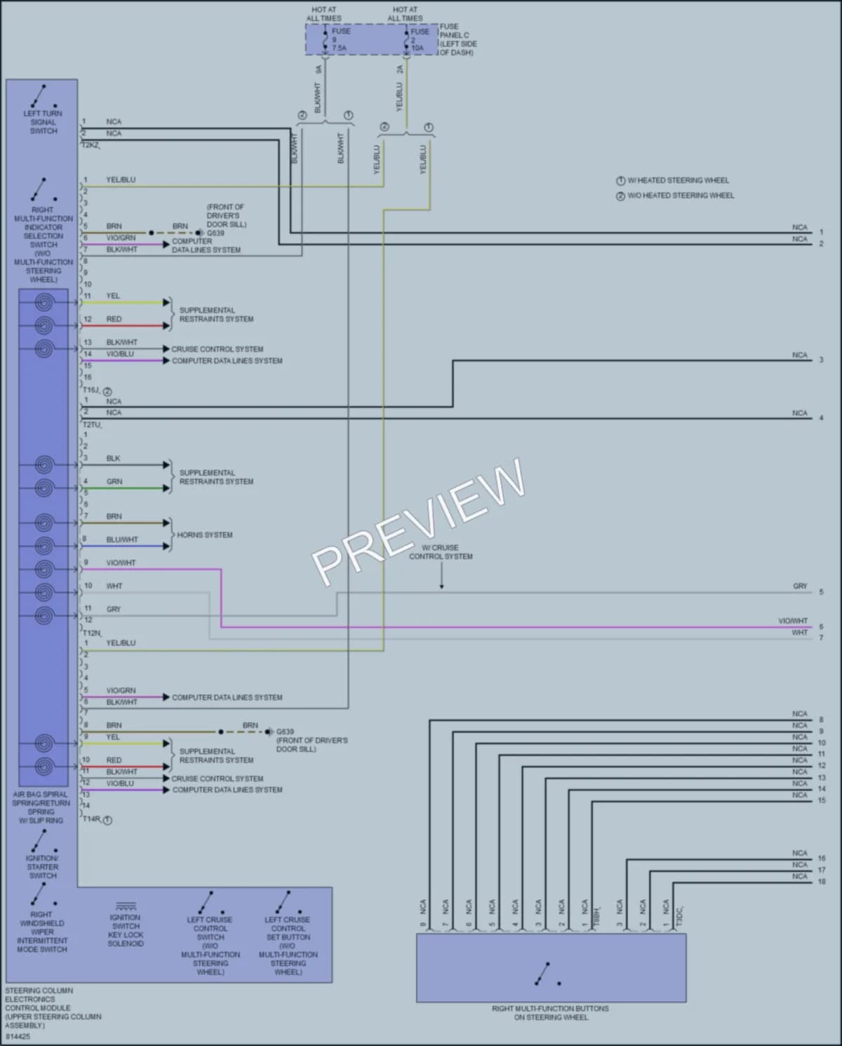 2022 Volkswagen Arteon Body Control Modules wiring diagram preview