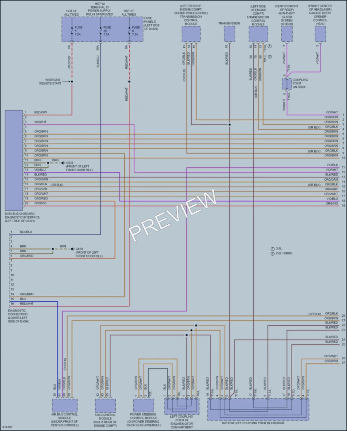 2022 Volkswagen AtlasCrossSport Computer Data Lines wiring diagram preview
