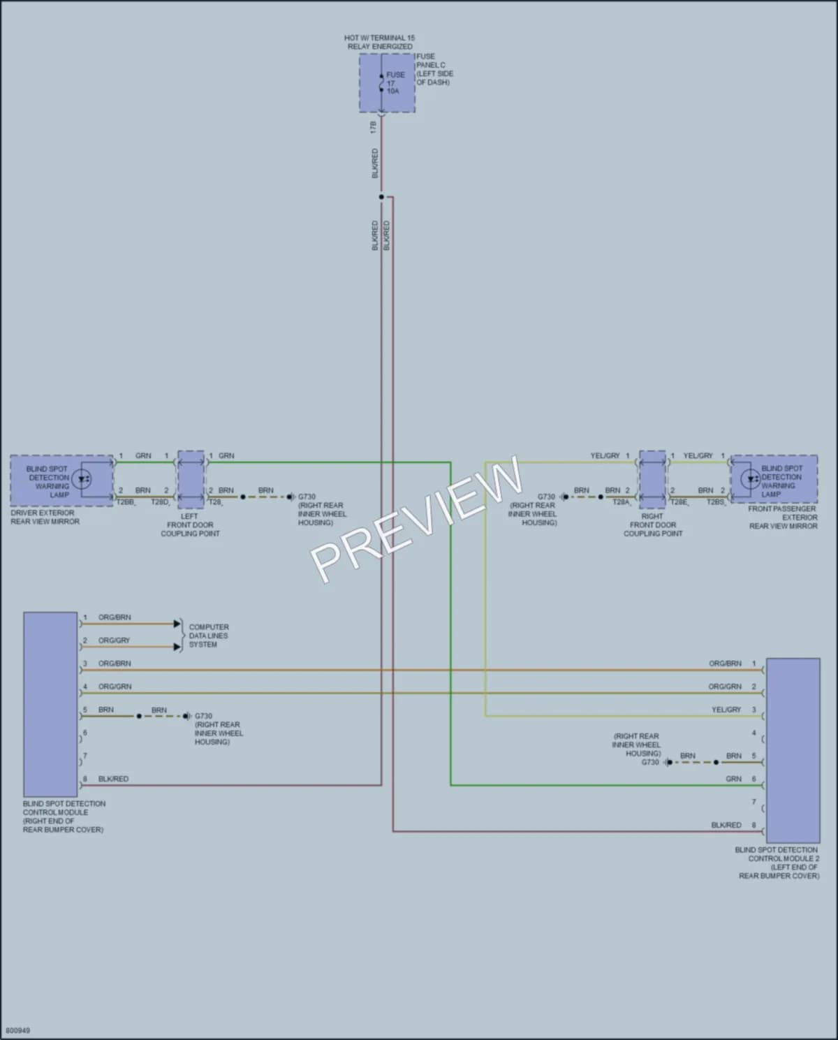 2022 Volkswagen Passat Navigation wiring diagram preview