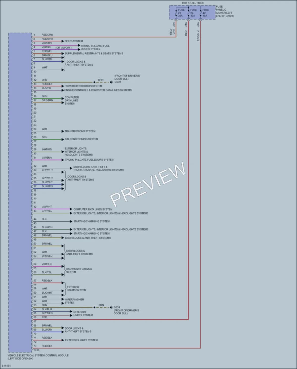 2022 Volkswagen Taos Body Control Modules wiring diagram preview