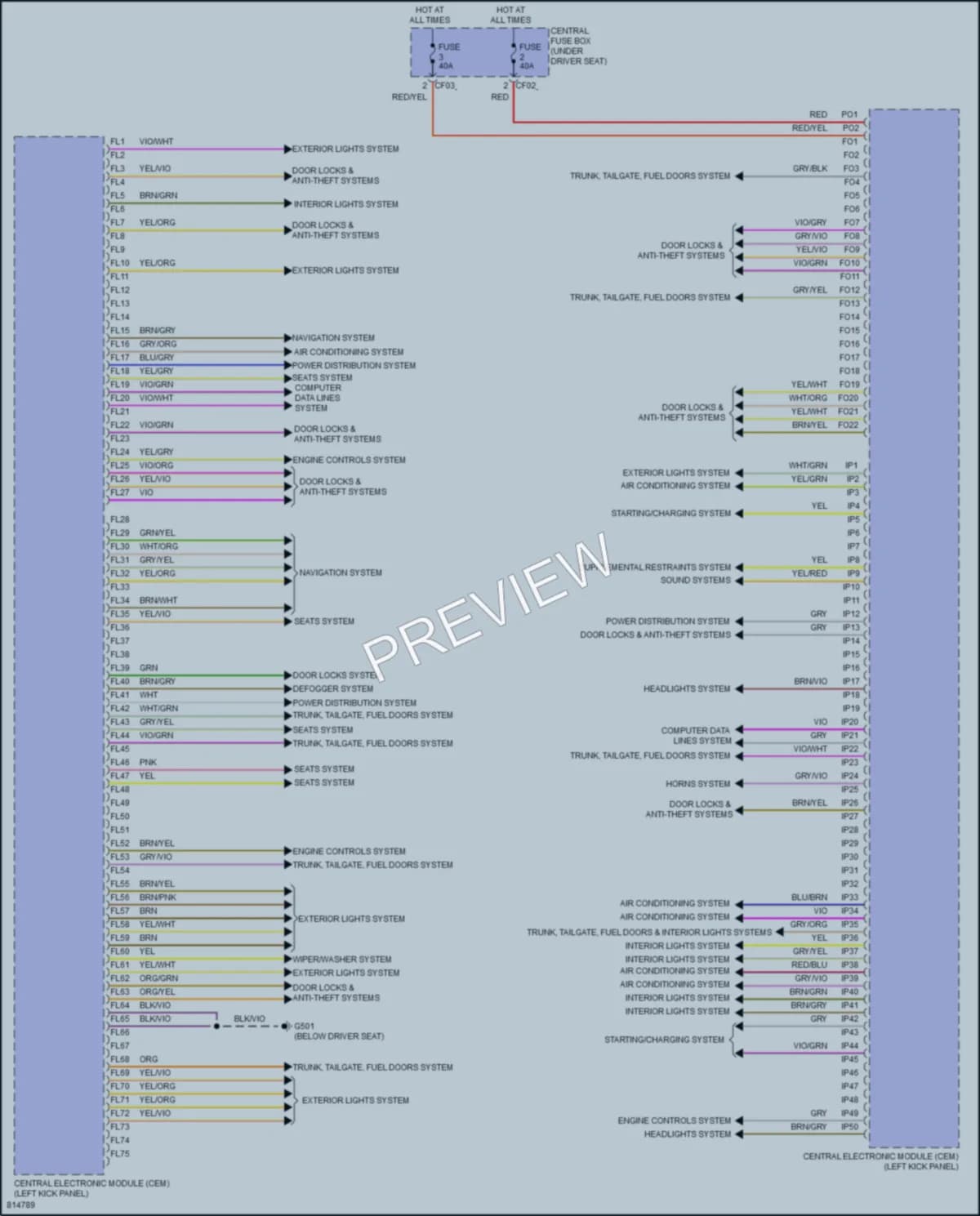 2022 Volvo XC40 Body Control Modules wiring diagram preview