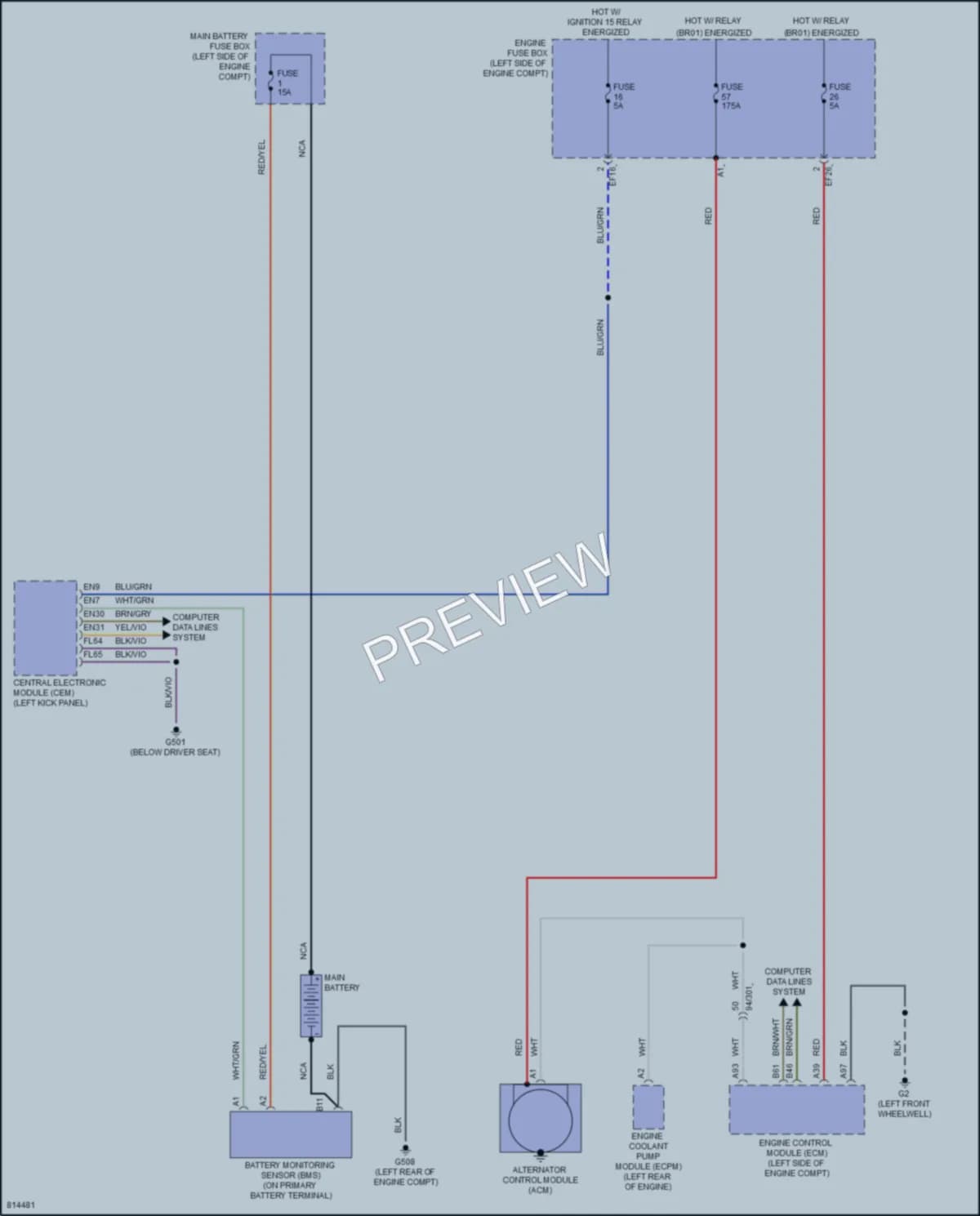2022 Volvo XC40 Starting Charging wiring diagram preview