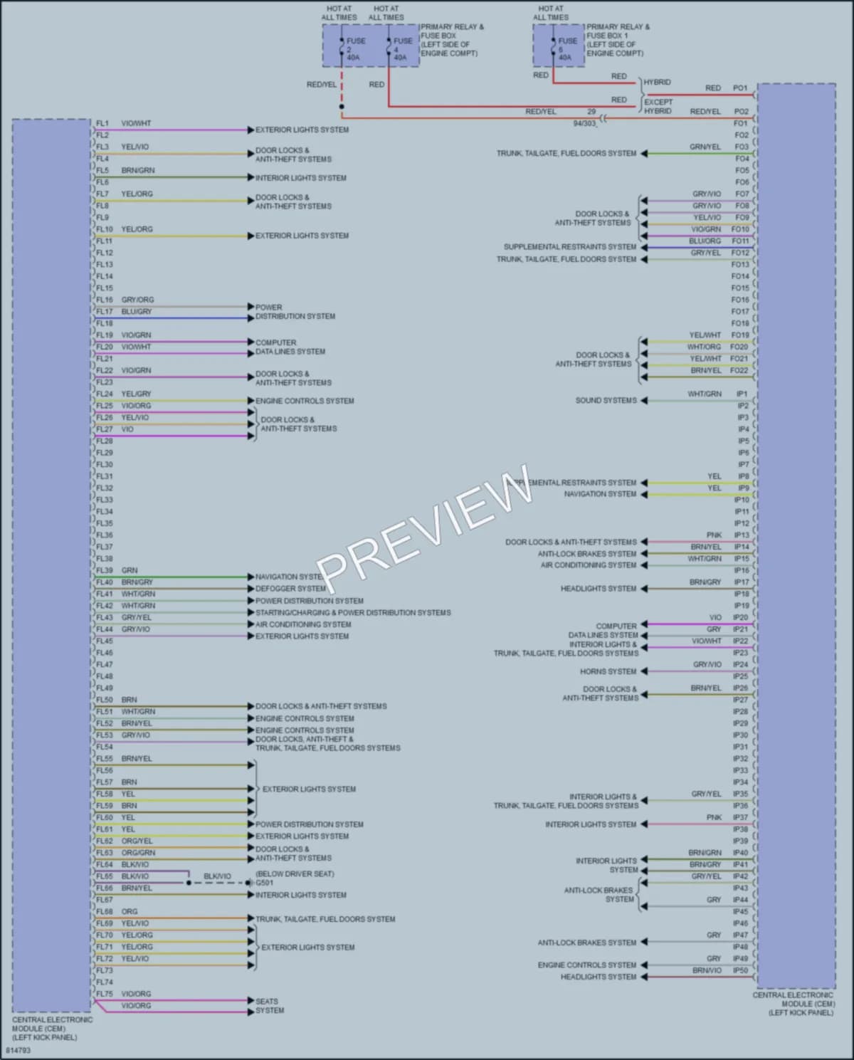 2022 Volvo XC60 Body Control Modules wiring diagram preview