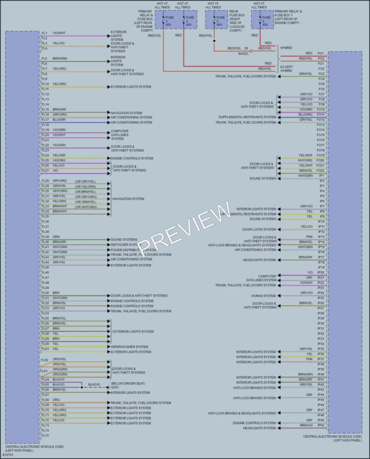 2022 Volvo XC90 Body Control Modules wiring diagram preview