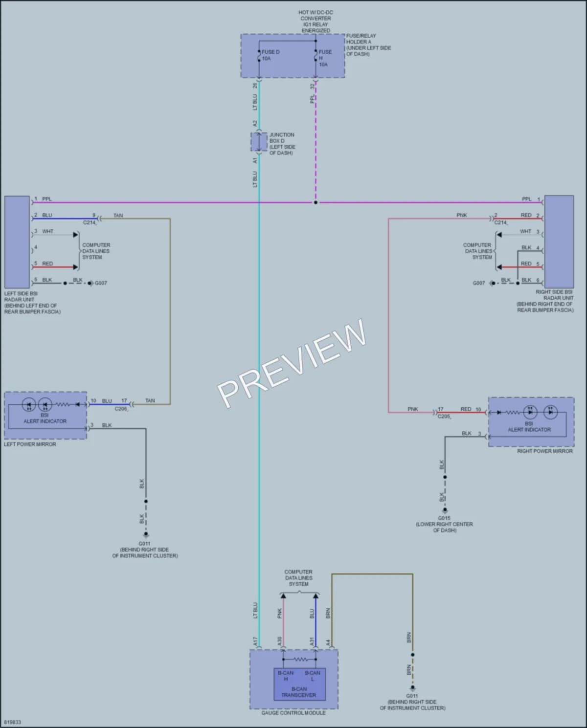 2023 Acura Integra Navigation wiring diagram preview