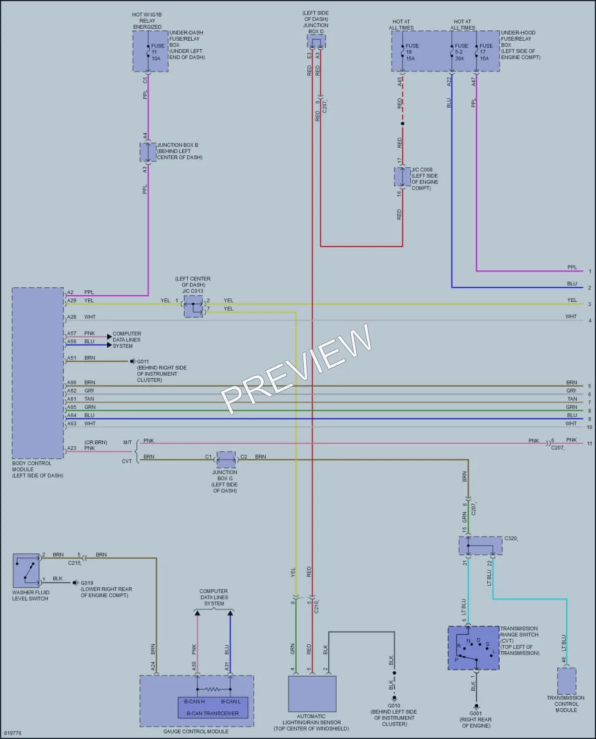 2023 Acura Integra Wiper Washer wiring diagram preview