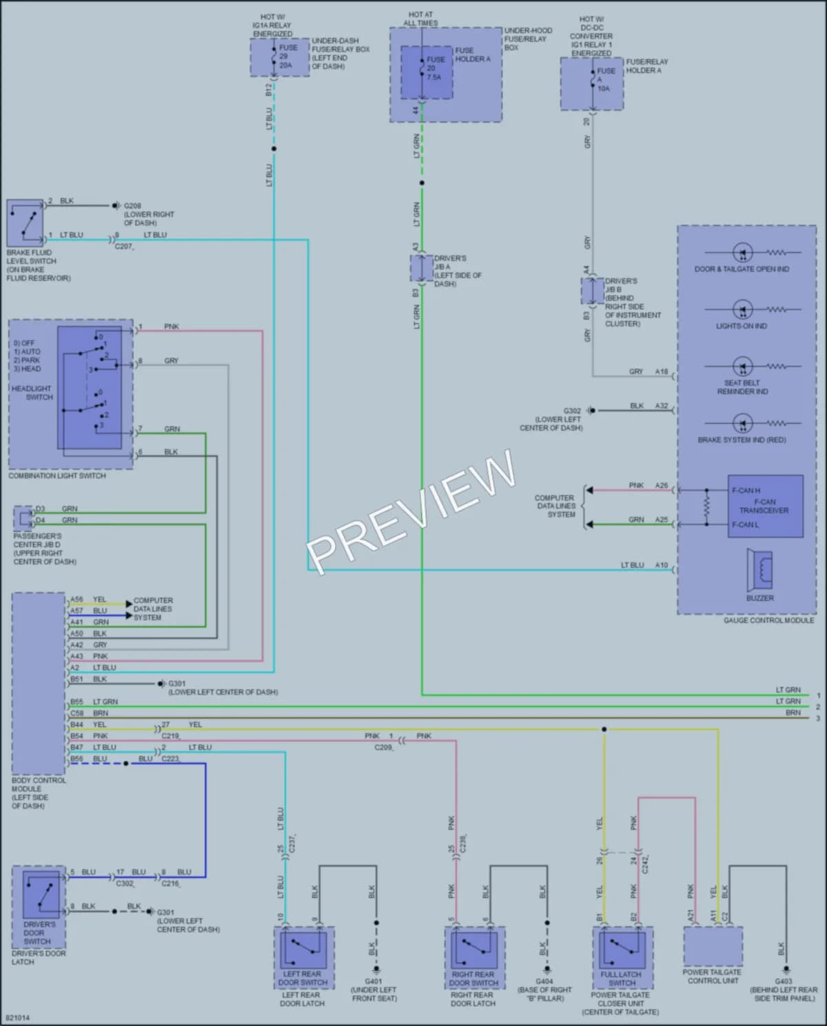2023 Acura MDX Warning Systems wiring diagram preview