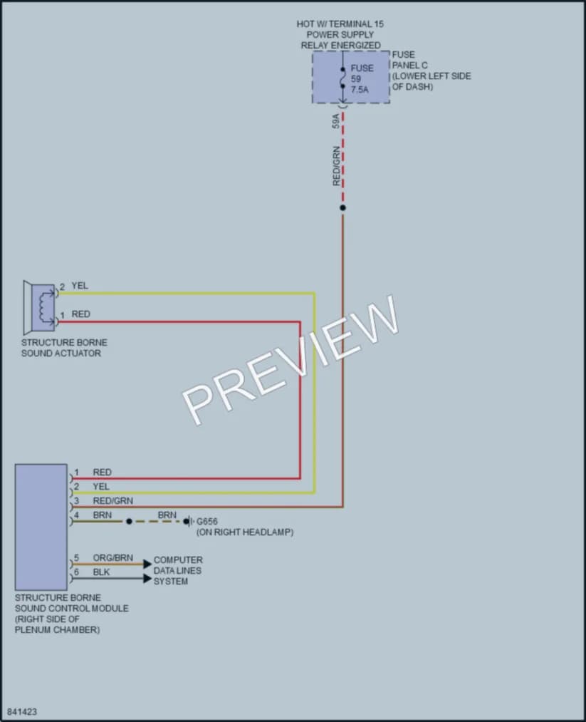 2023 Audi A3 Active Bodyworks wiring diagram preview