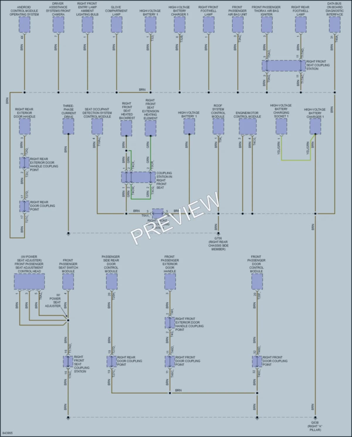 2023 Audi Q4etron Ground Distribution wiring diagram preview