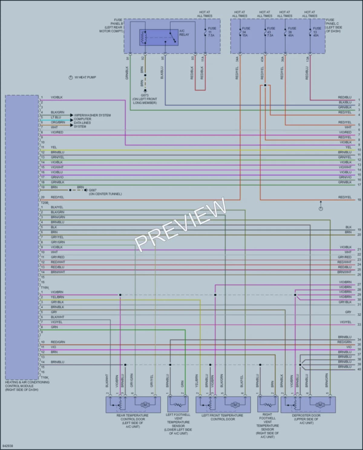 2023 Audi Q4etronSportback Air Conditioning wiring diagram preview