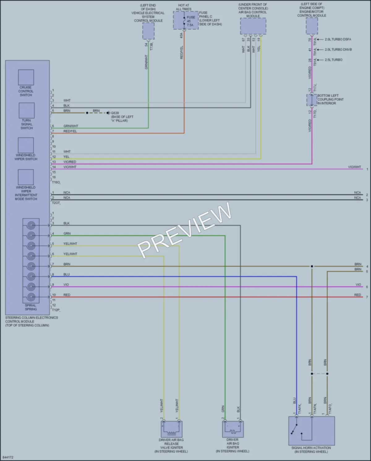 2023 Audi S3 Body Control Modules wiring diagram preview
