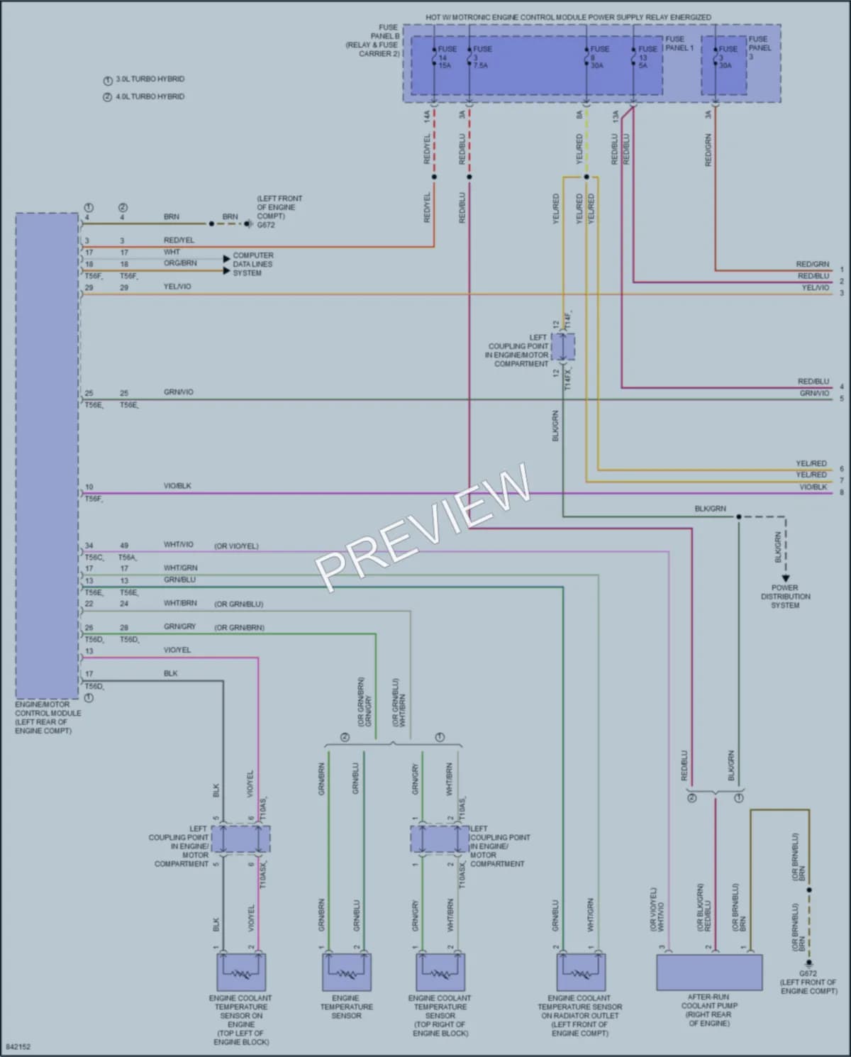 2023 Audi SQ7 Cooling Fan wiring diagram preview