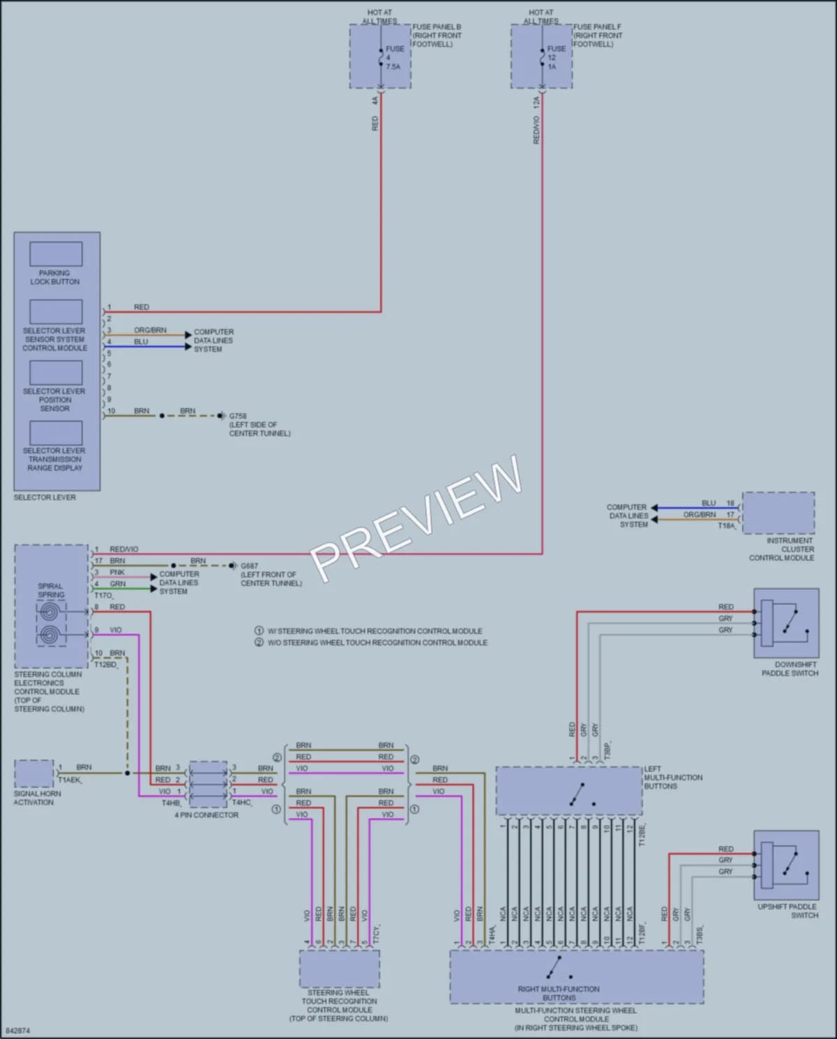 2023 Audi etronSSportback Transmission wiring diagram preview