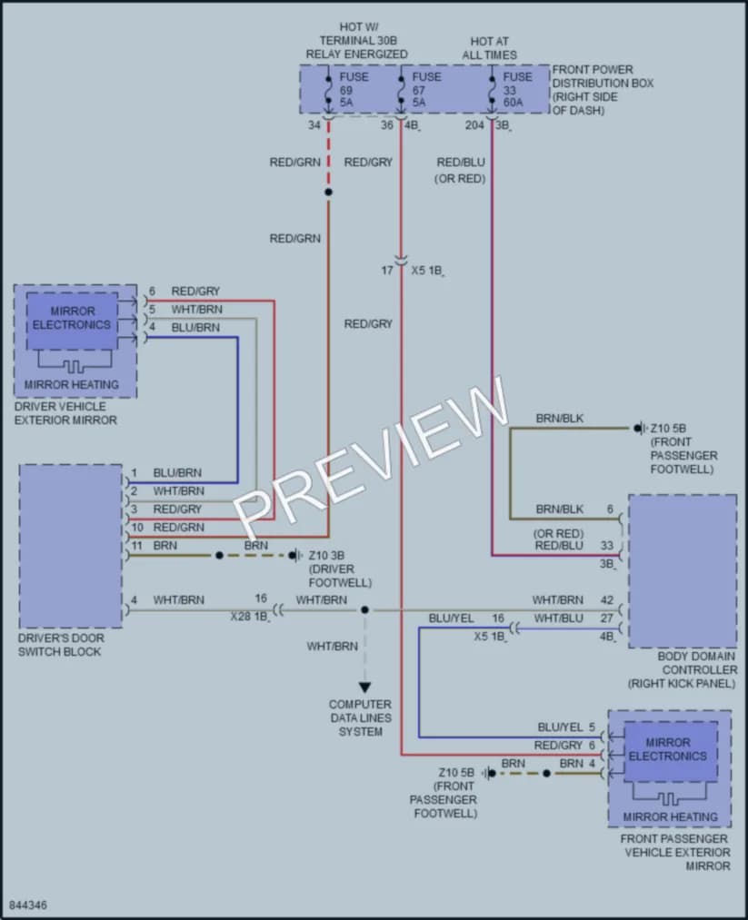2023 BMW 228iGranCoupe Defoggers wiring diagram preview