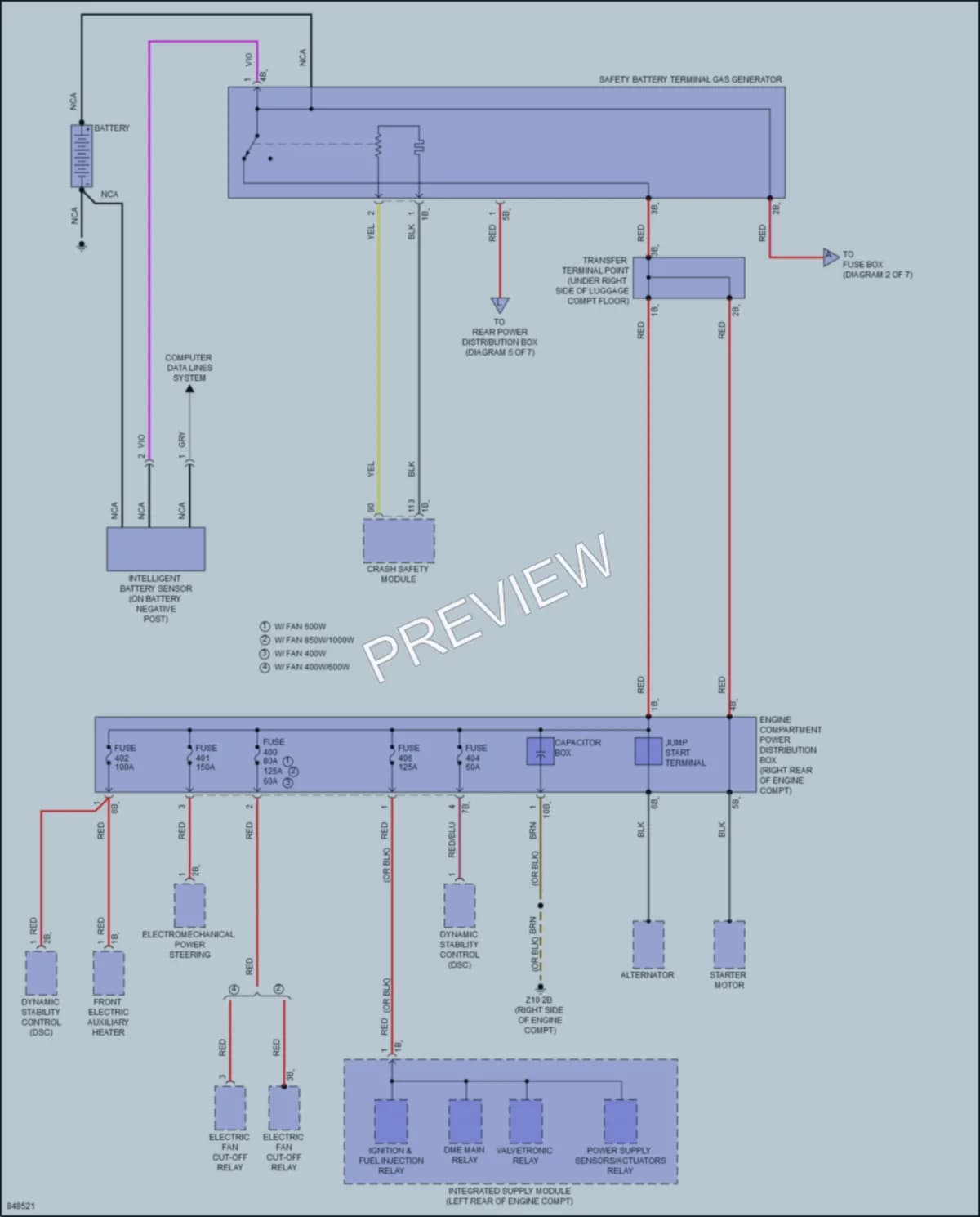 2023 BMW 230i Power Distribution wiring diagram preview