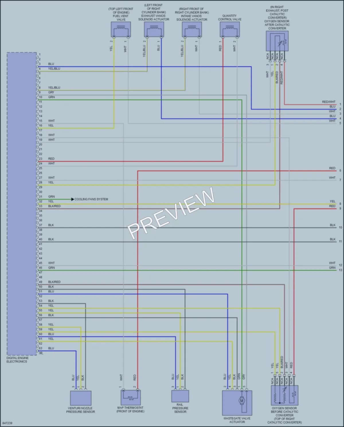 2023 BMW 760i Engine Performance wiring diagram preview