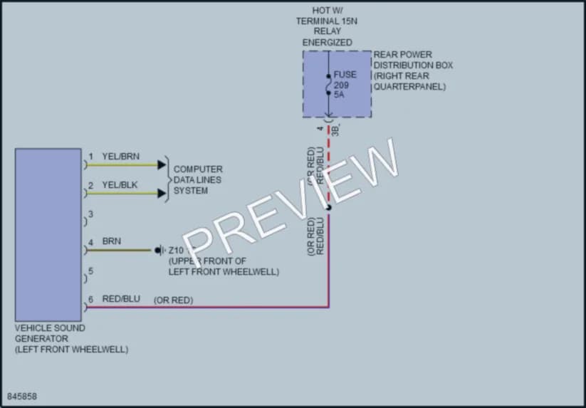 2023 BMW X3 Active Bodyworks wiring diagram preview