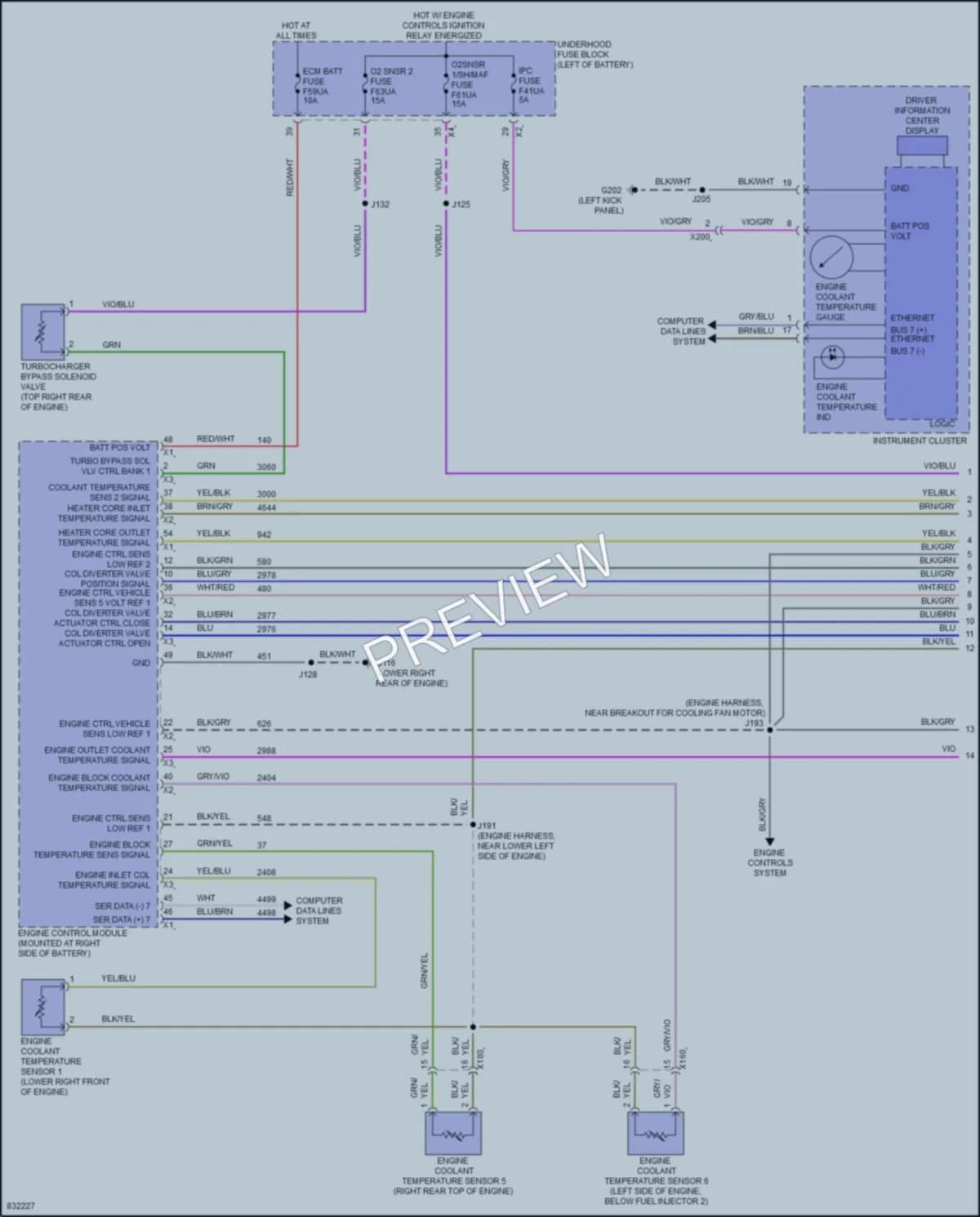 2023 Chevrolet Blazer Cooling Fan wiring diagram preview